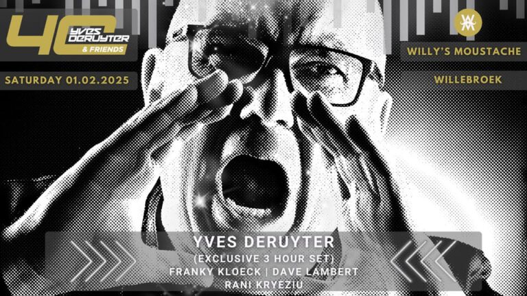 Yves Deruyter & Friends – Special Edition 40Y DJ