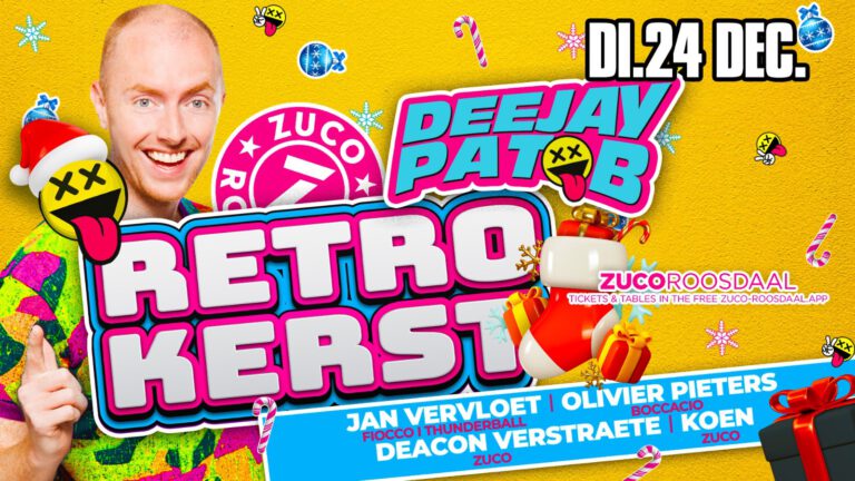 RETRO KERST met PAT B ❌ JAN VERVLOET ❌  OLIVIER PIETERS ❌ DEACON VERSTRAETE I BD BASH JERRE