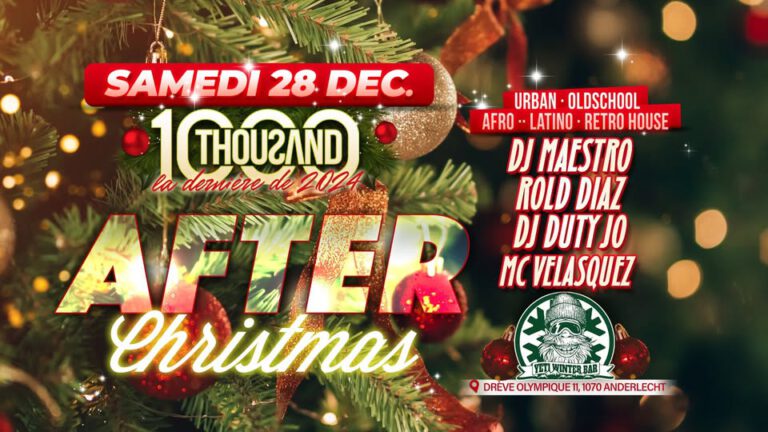 THOUSAND ♚ SAMEDI 28 DÉCEMBRE 2024 ♚ YETI WINTER BAR