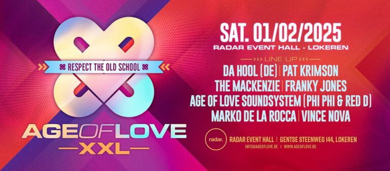 Age Of Love XXL – Respect the old school