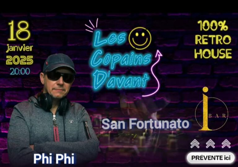 RETR😍 H🙃USE “les copains d’avant” invitent dj PHI PHI @La Louvière