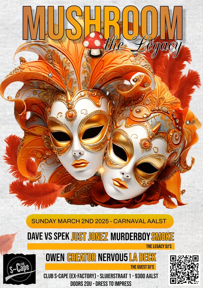 Event: Mushroom - The Legacy @ Carnaval Aalst