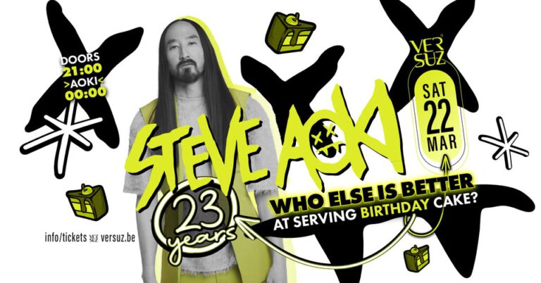 23 YEARS VERSUZ W/ STEVE AOKI